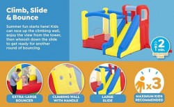 61dHlehgVHL. AC SX522 1715975629 Yellow Blue Red with Slide Bounce House