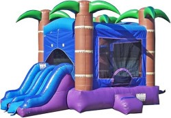 Midnight Jungle Bounce House Full Size