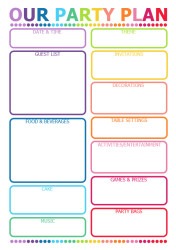 No Stress Full PARTY PLANNER