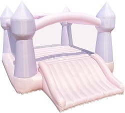 Pink Kids Bounce House