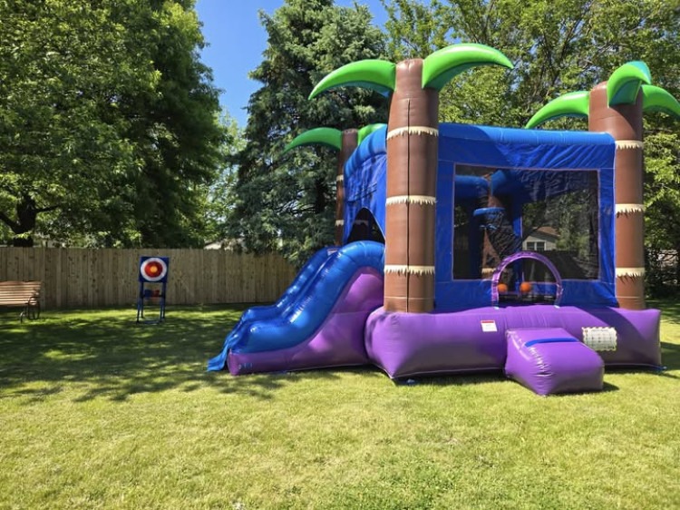 Midnight Jungle Full Size Bounce House