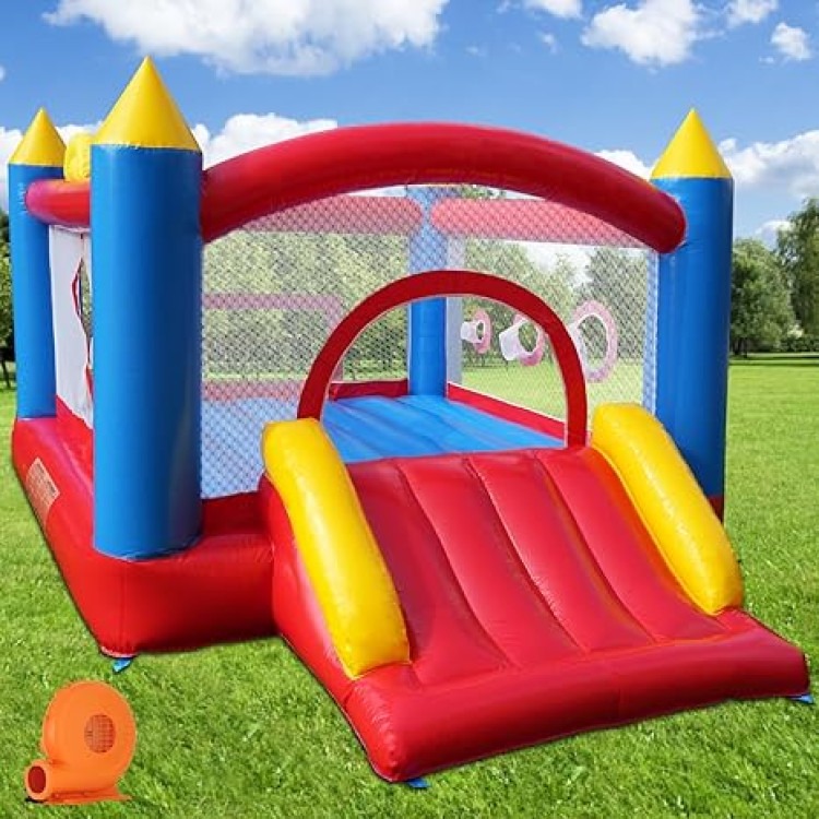 Red Blue Toddler Bounce House