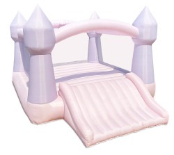 Pink Pastel Kids Bounce House
