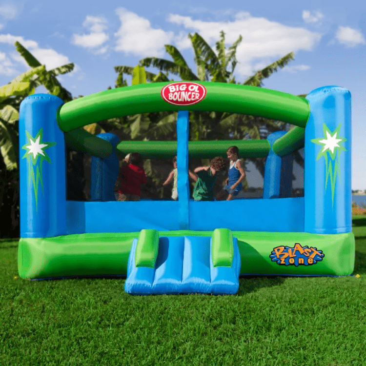 Blast Zone Blue Kids Bounce House